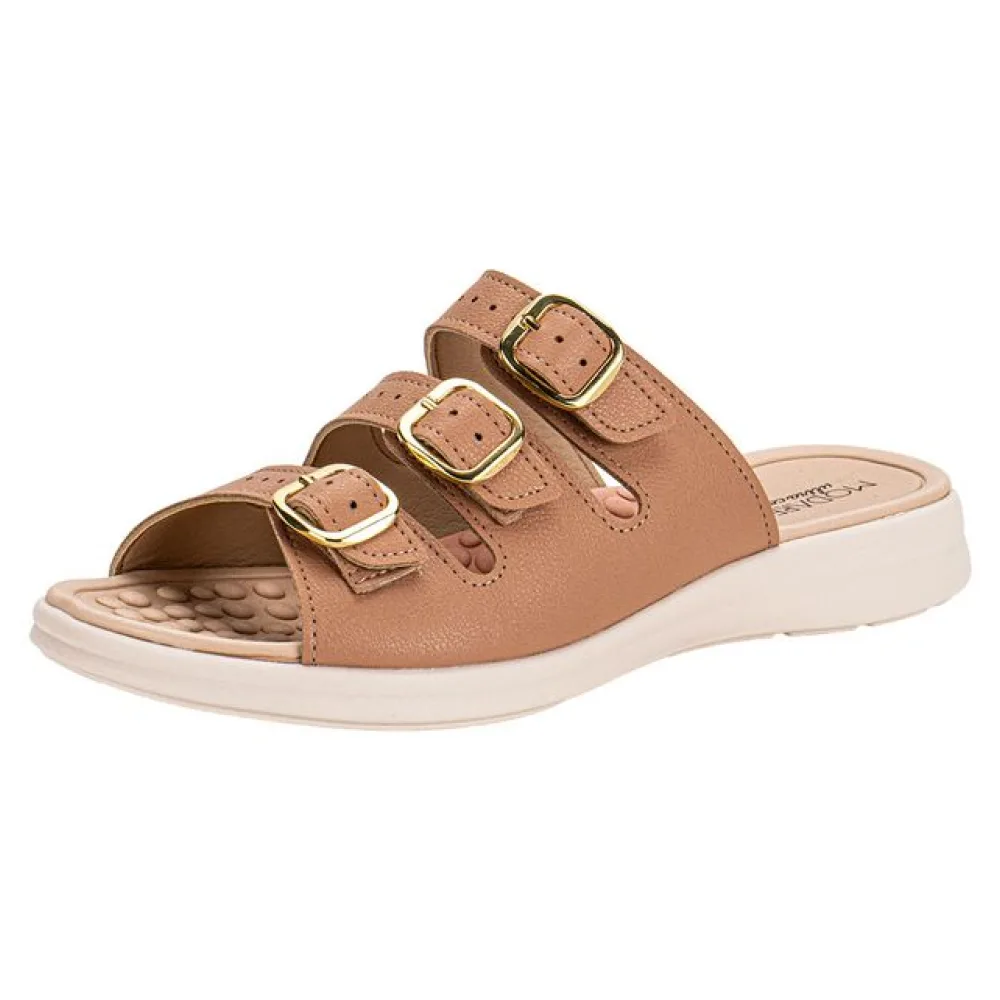 Sandália Feminina Conforto Modare 7174122 SALMÃO 34