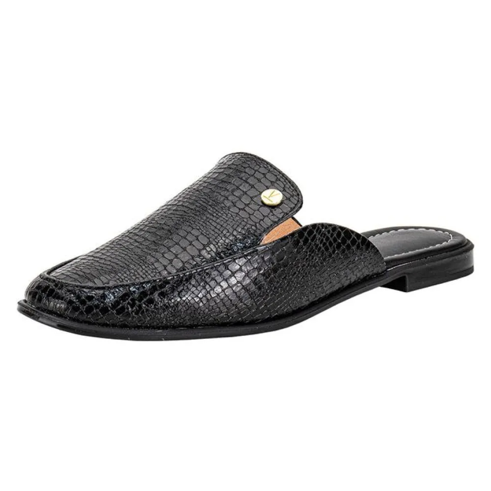 Sapato Feminino Mule Vizzano 1376109 PRETO/CROCO 34