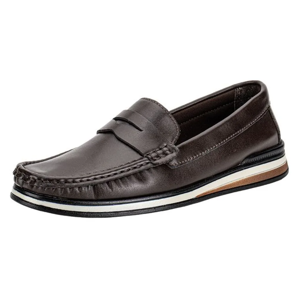 Mocassim Masculino Supremo OM11 CAFÉ 38