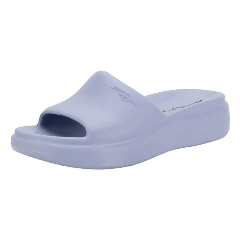 Tamanco Feminino Anabela Marshamallow Piccadilly C238003 AZUL 33