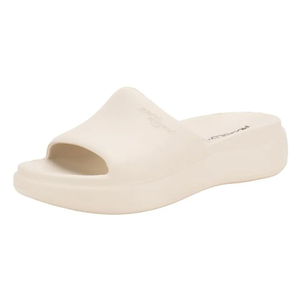 Tamanco Feminino Anabela Marshamallow Piccadilly C238003 MARFIM 33