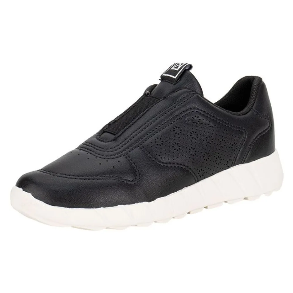Tênis Feminino Slip On Piccadilly 970119 PRETO 34