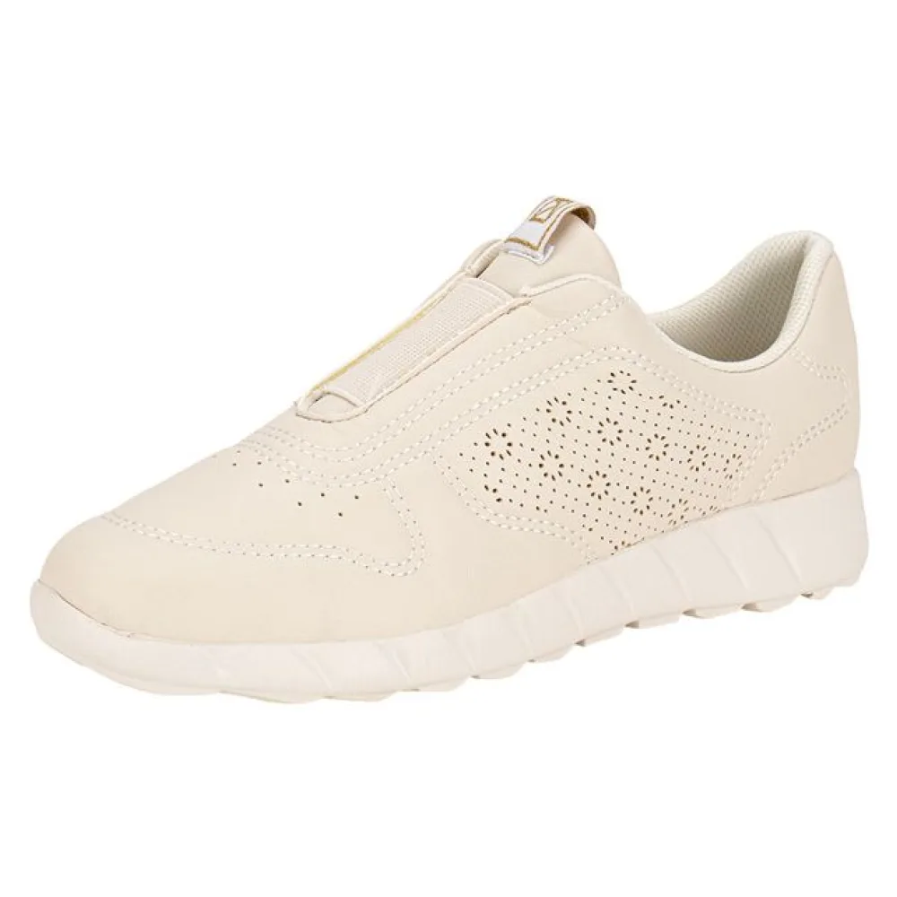 Tênis Feminino Slip On Piccadilly 970119 MARFIM 34