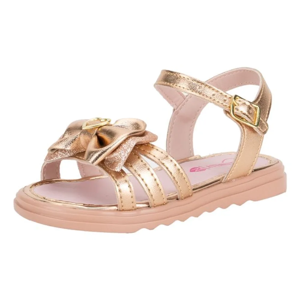 Sandália Infantil Feminina Baby Nathielly 0040250 BRONZE 21