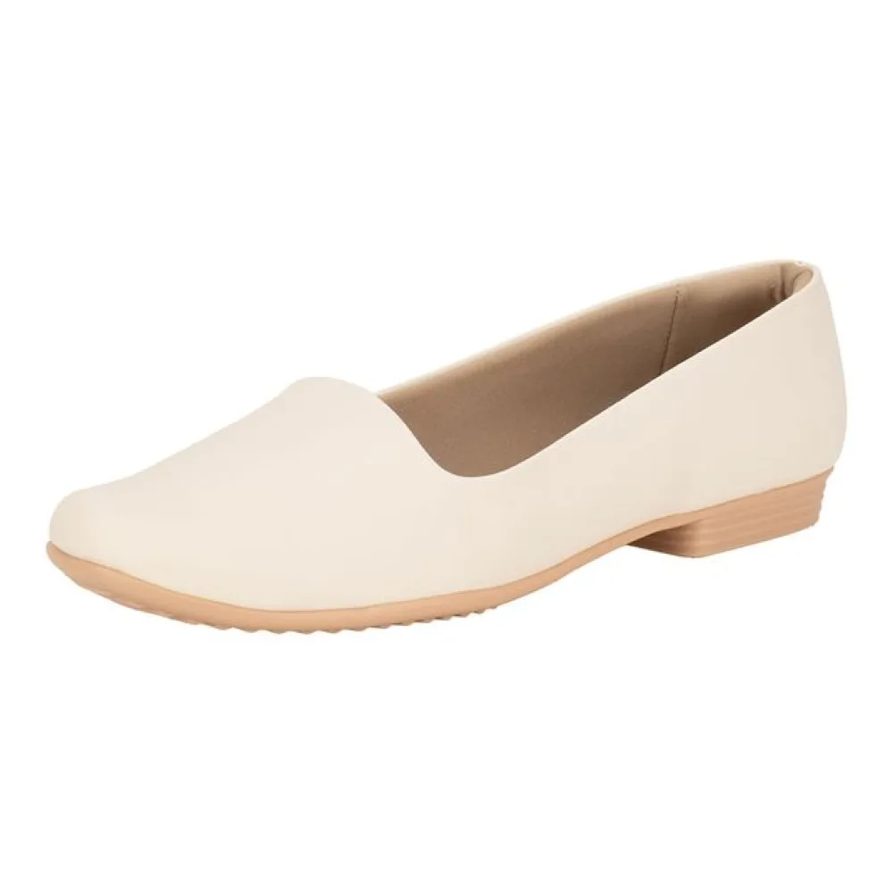 Sapatilha Feminina Flat Piccadilly 250132 NATURAL 34