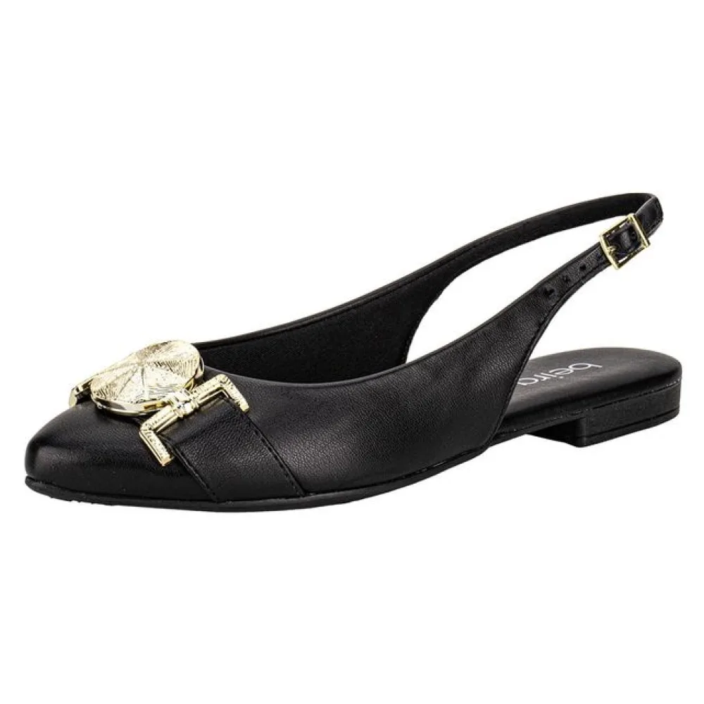 Sapato Feminino Mule Beira Rio 41341018 PRETO 34
