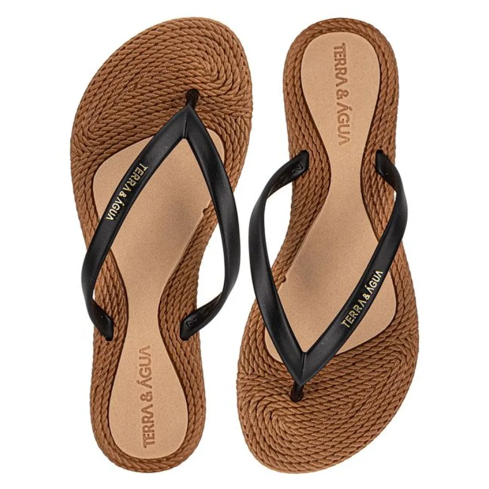 Chinelo Feminino Terra & Água 260902CX PRETO 35