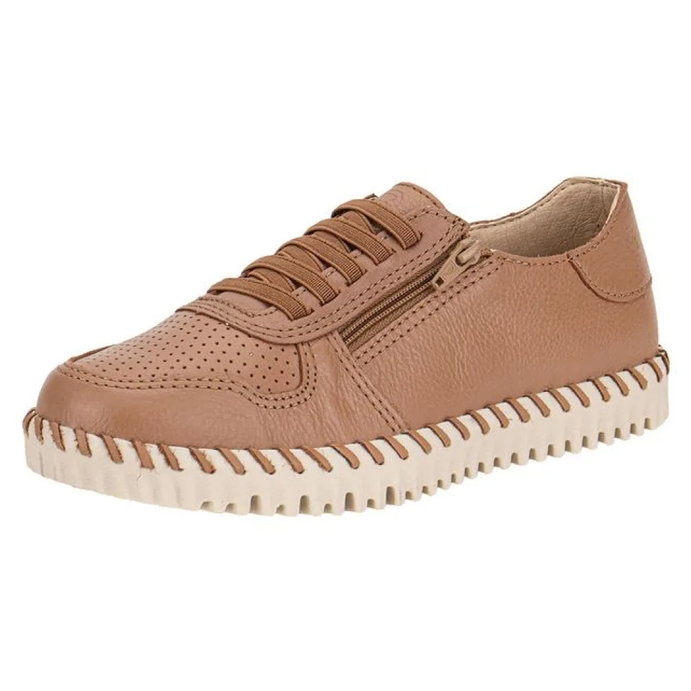 Tênis Feminino Casual Botisly XXV Bottero 370402 CAMEL 34