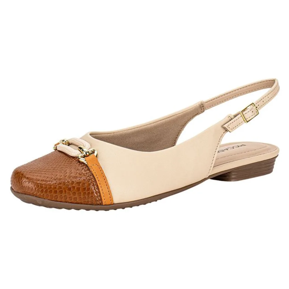 Sapato Feminino Mule Piccadilly 250269 BEGE 34