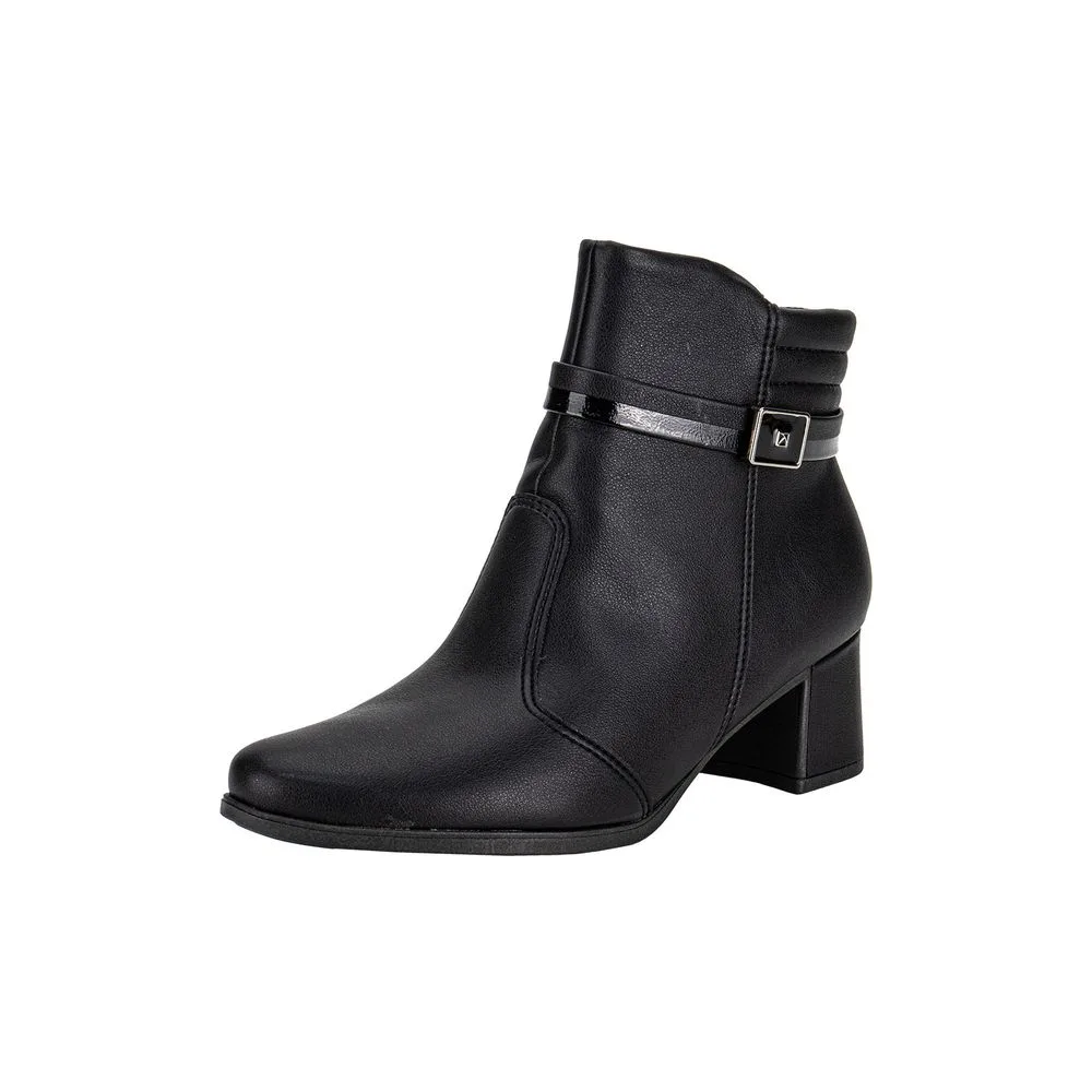Bota Feminina Cano Baixo Danubia Piccadilly 654061 PRETO 35
