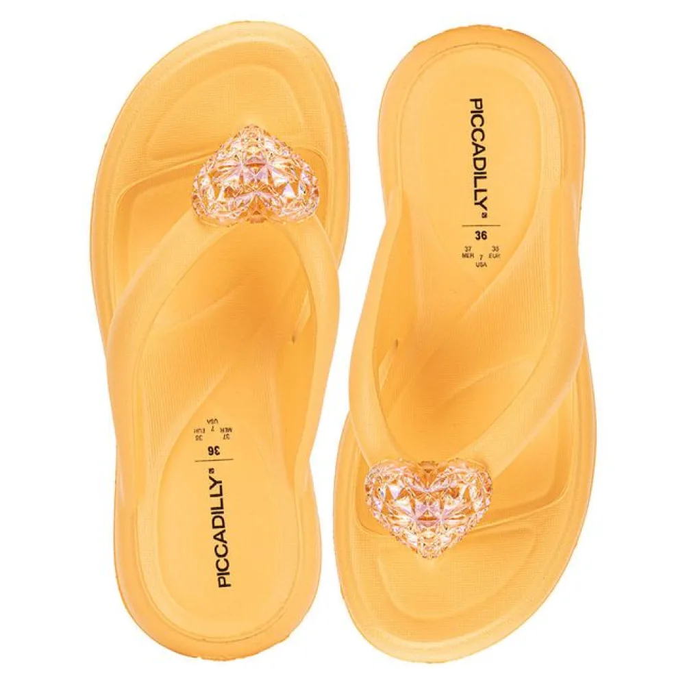 Chinelo Feminino Marshmallow Piccadilly 248003 LARANJA 35