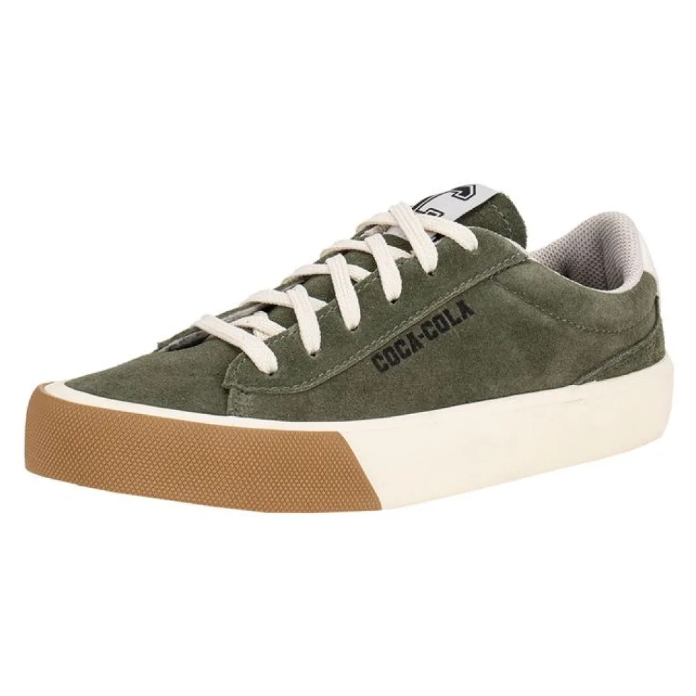Tênis Feminino Dust Coca-Cola CC2489 OLIVA 34