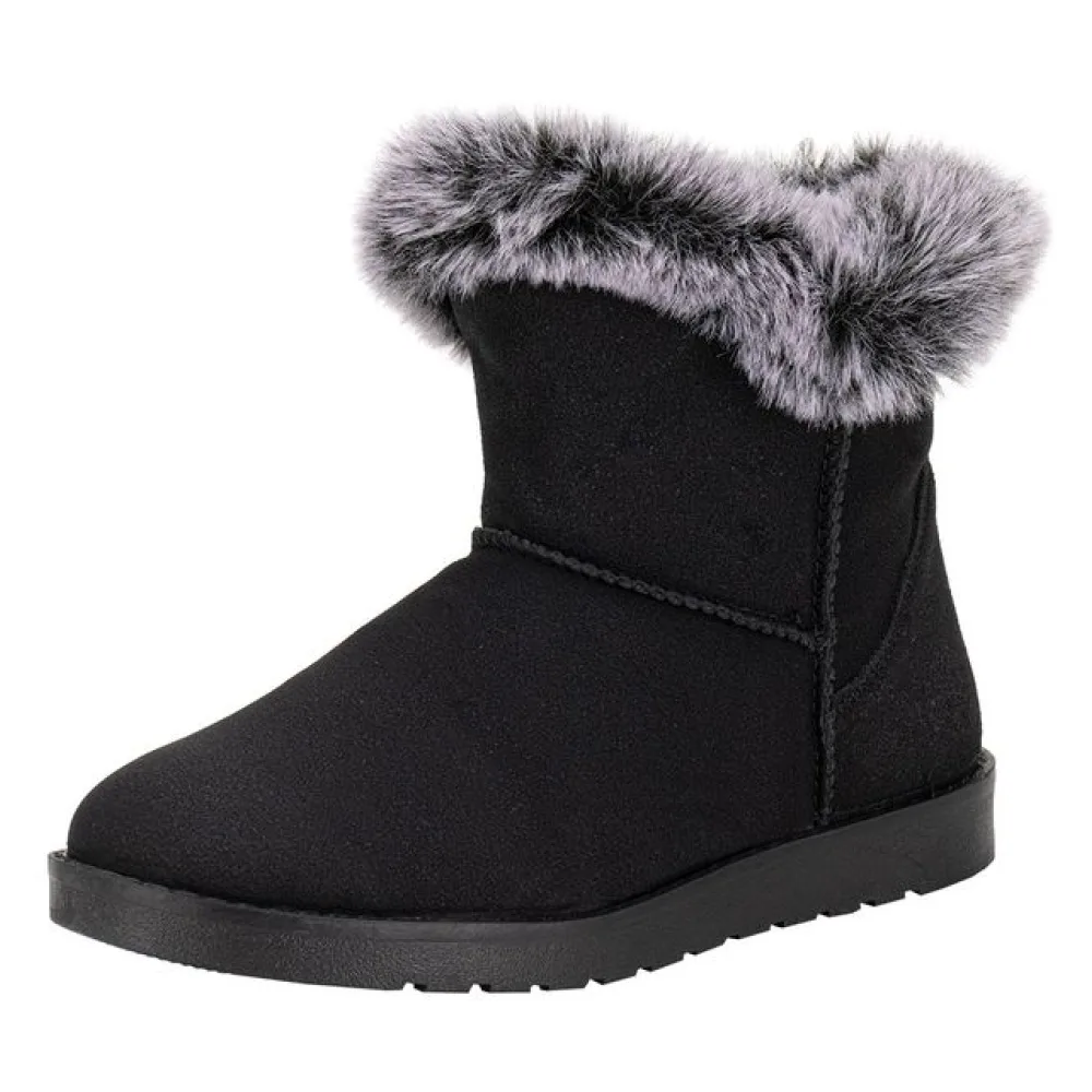 Bota Infantil Feminina Mooncity 79804 PRETO 28