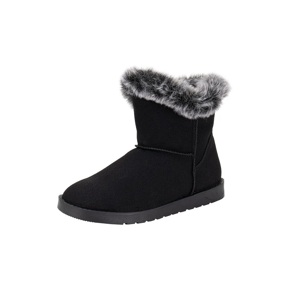 Bota Feminina Cano Baixo Mooncity 70811 PRETO 34