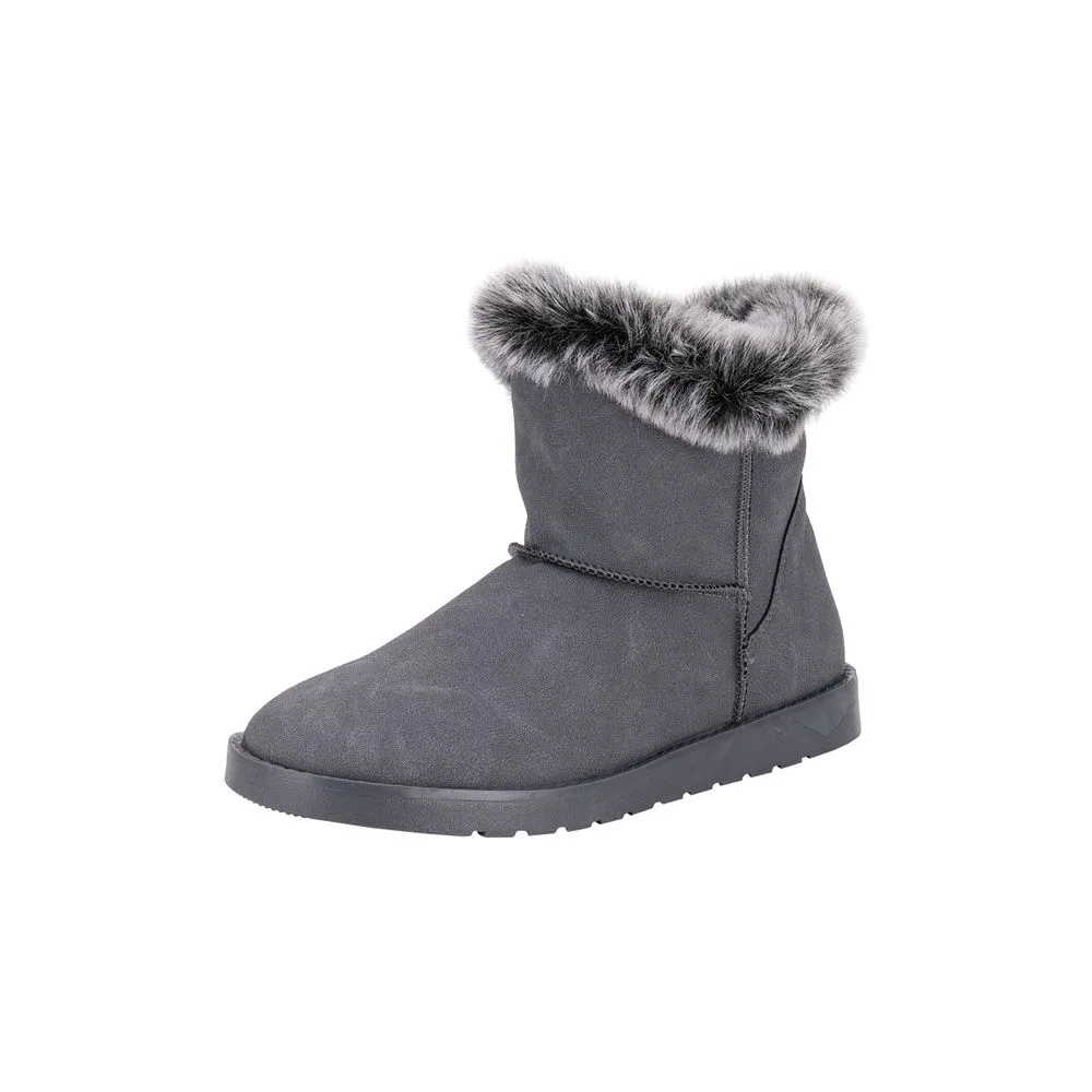 Bota Feminina Cano Baixo Mooncity 70811 CINZA 34