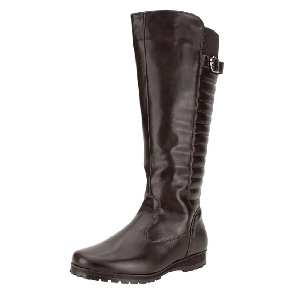 Bota Feminina Cano Alto Mooncity 71125 CAFÉ 34