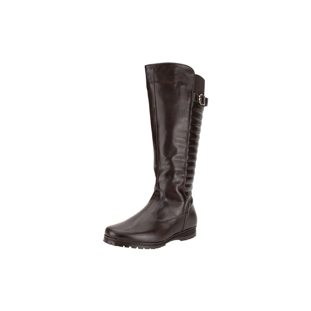 Bota Feminina Cano Alto Mooncity 71125 CAFÉ 34