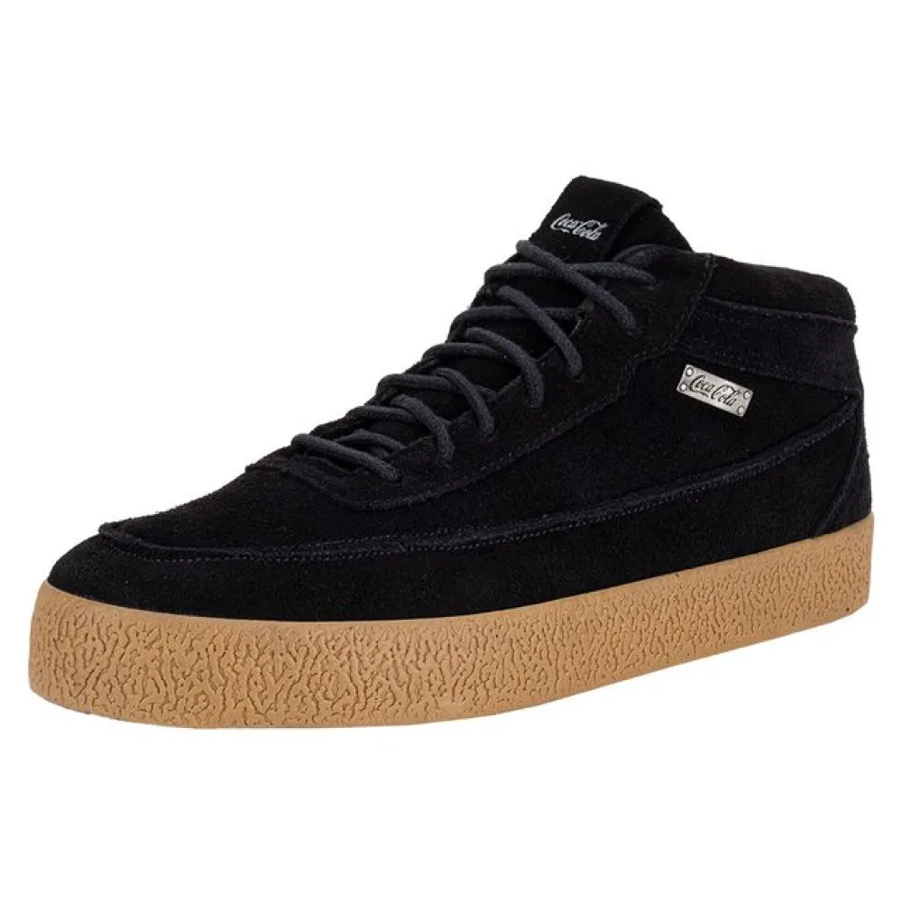 Tênis Masculino Corts Coca-Cola CC2492 PRETO/CAMURÇA 38