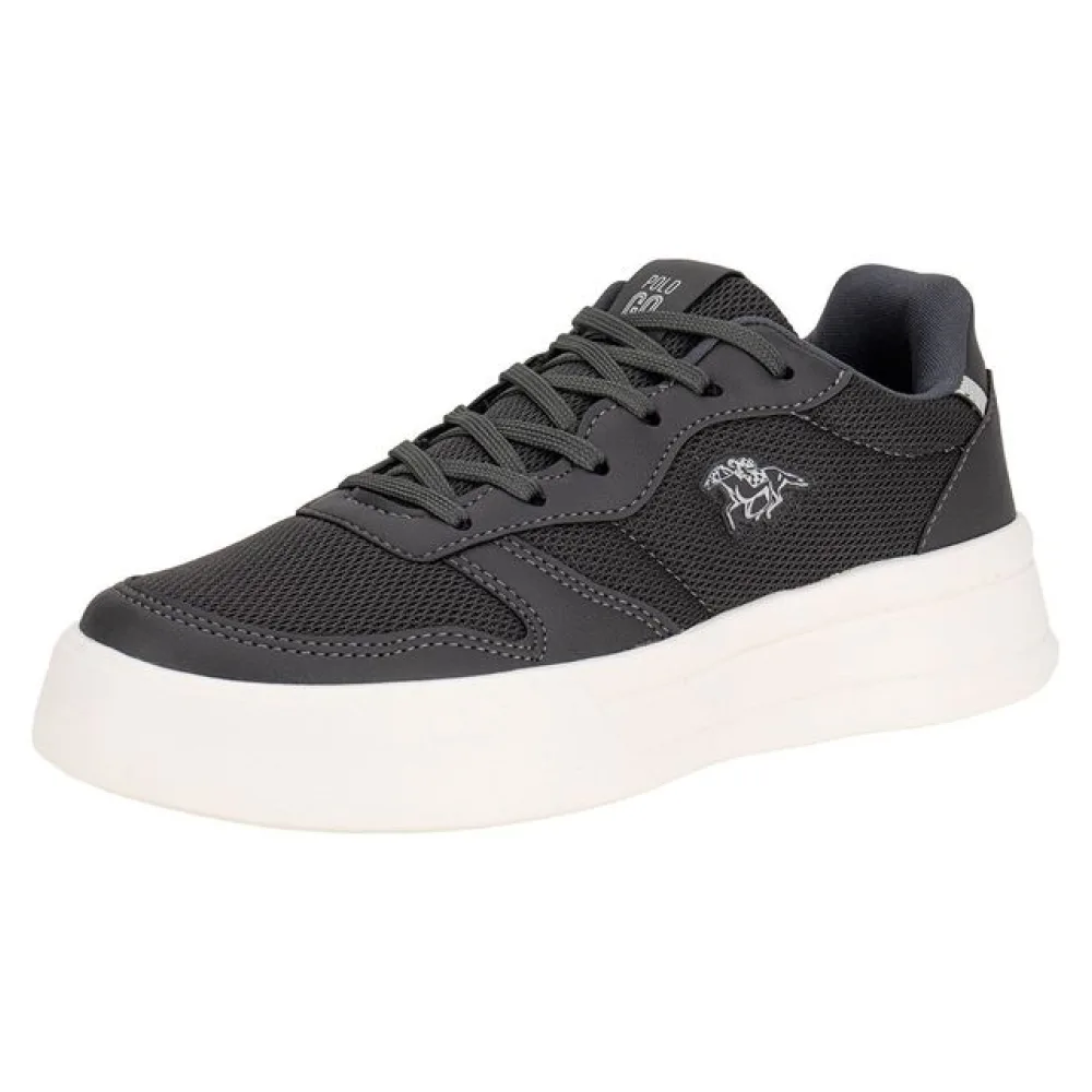 Tênis Masculino Casual Polo Go GO-504 CINZA 37