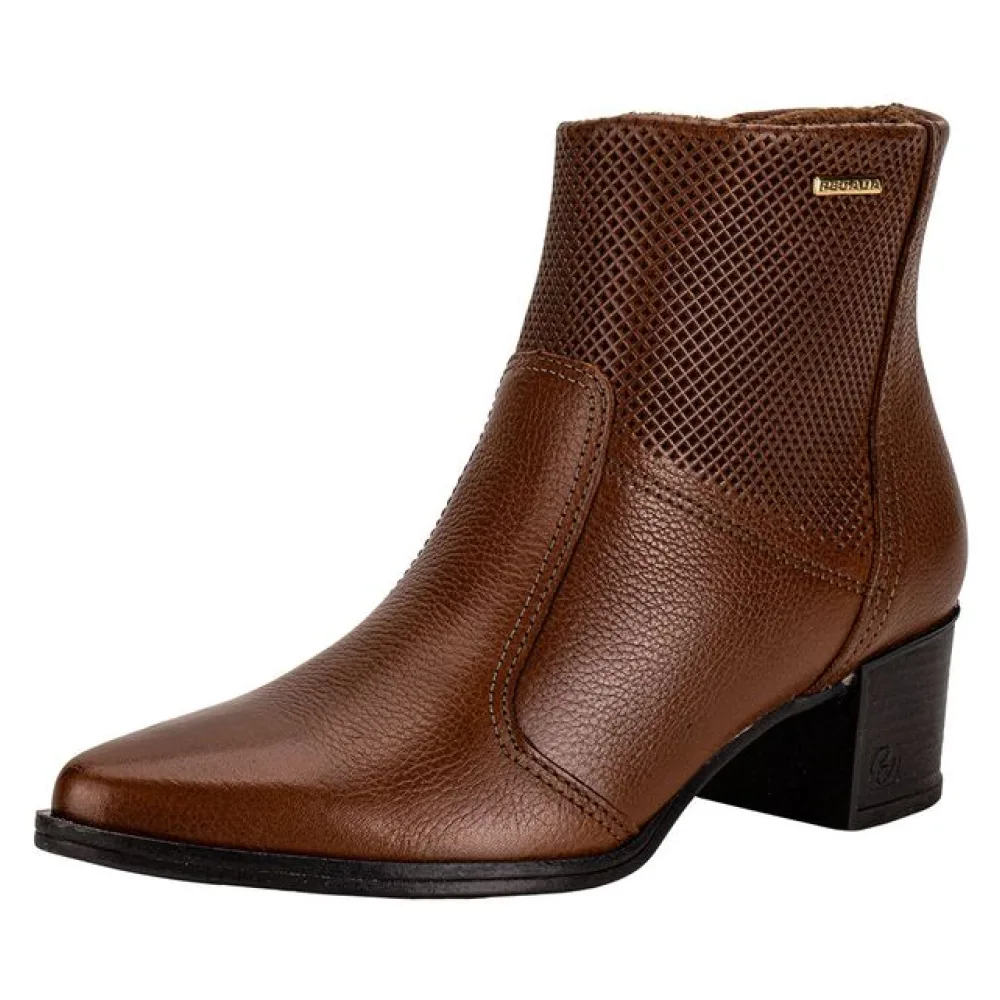Bota Feminina Cano Baixo Pegada 280502 CARAMELO 34