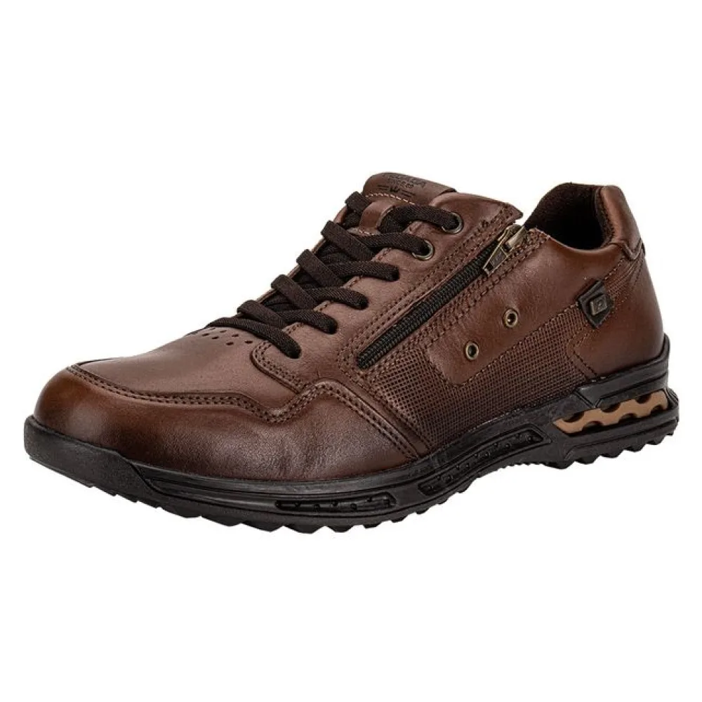 Sapatênis Masculino Plus Size Pegada 511801 CARAMELO 45