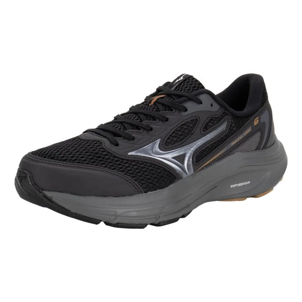 Tênis Masculino Hawk 6 Mizuno 101033033 PRETO/CINZA 39