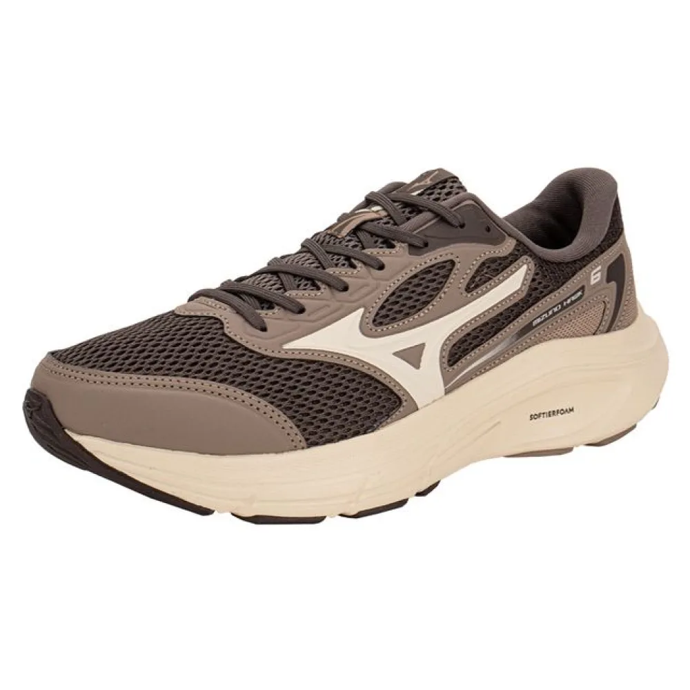 Tênis Masculino Hawk 6 Mizuno 101033033 CAFÉ/BEGE 38