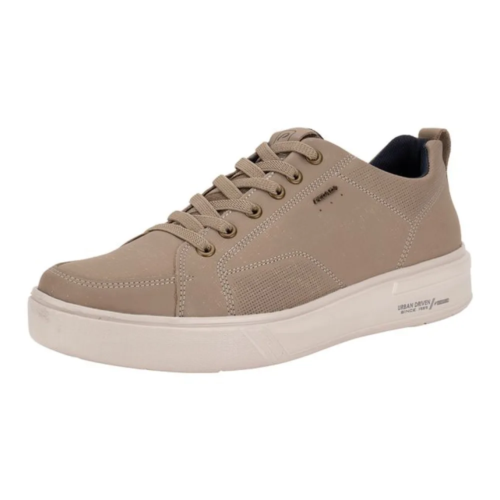 Sapatênis Masculino Plus Size Pegada 511902 TAUPE 45