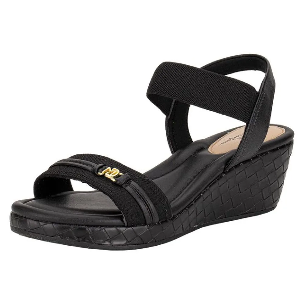 Sandália Feminina Anabela Modare 7216103 PRETO 34