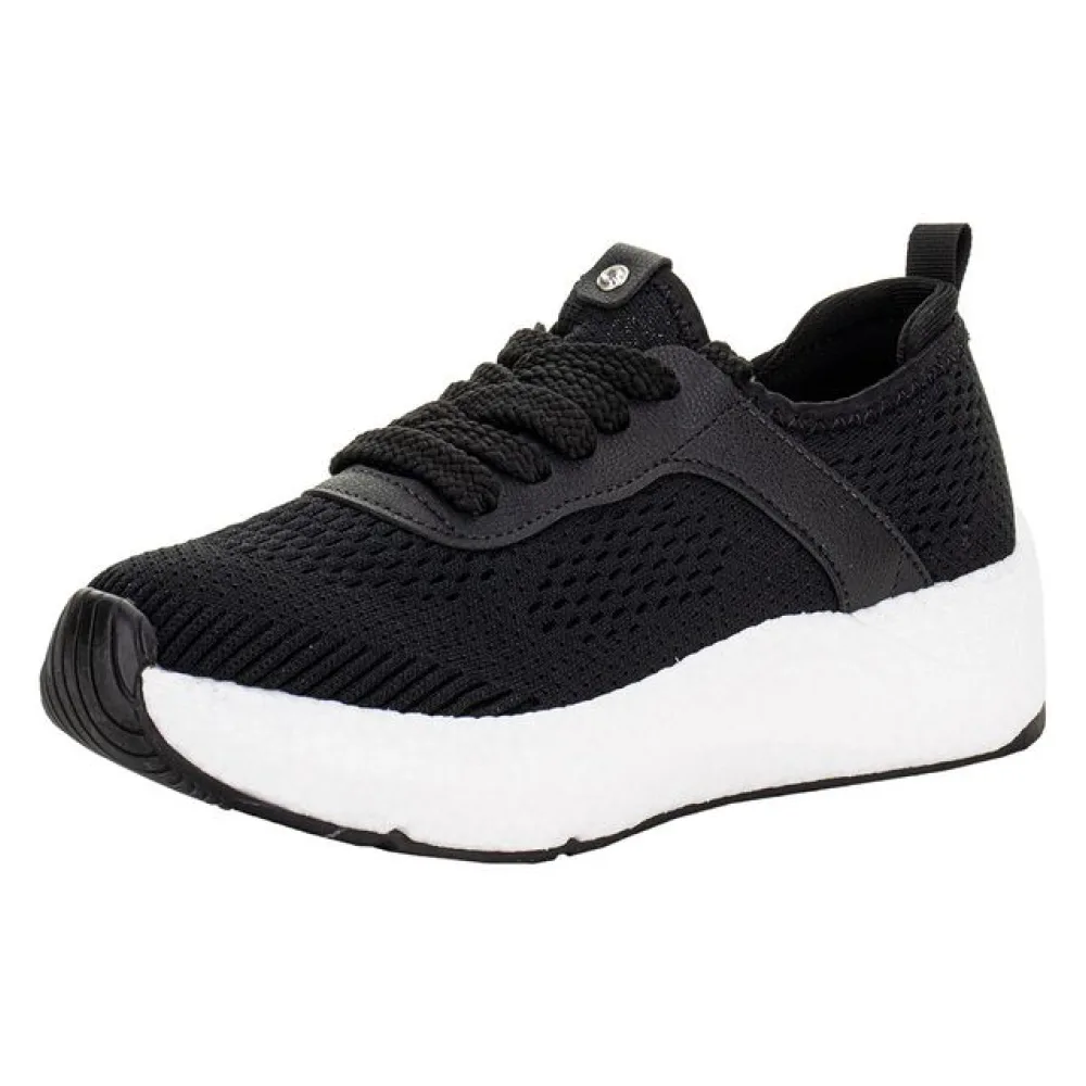 Tênis Feminino Casual Beira Rio 4327103 PRETO 34