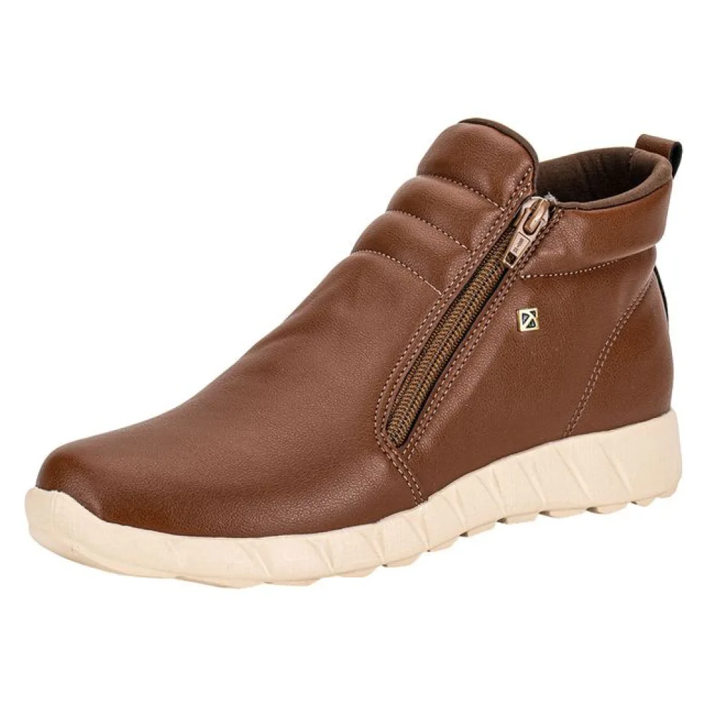 Tênis Feminino Abotinado Piccadilly 970117 CARAMELO 35
