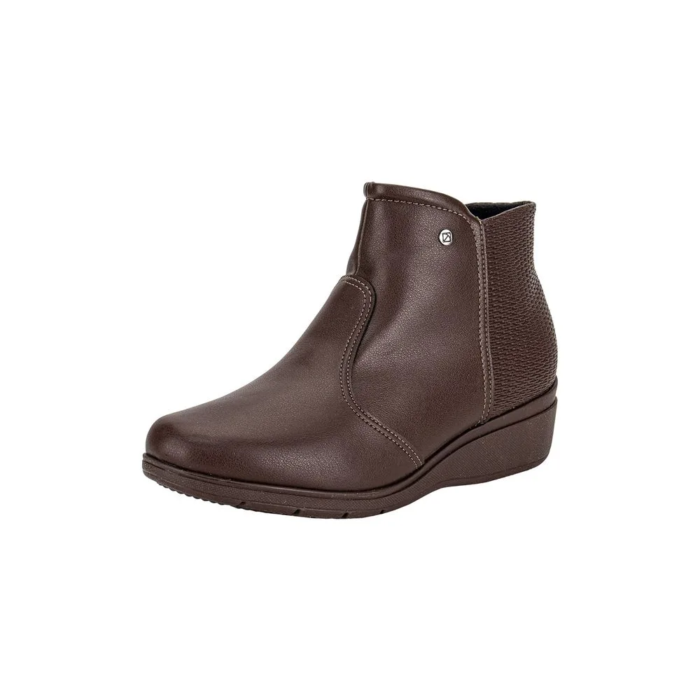 Bota Feminina Cano Baixo Piccadilly 117120 CAFÉ 35