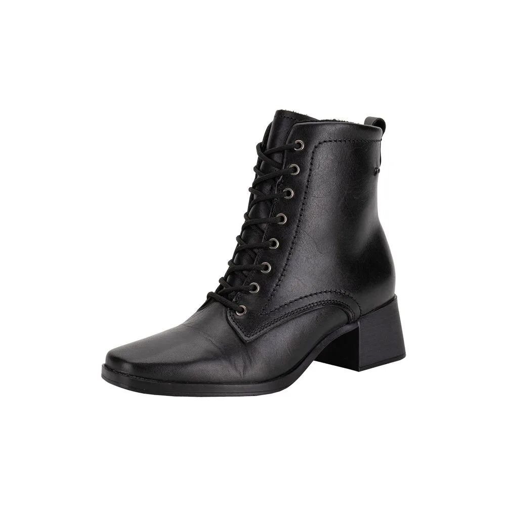 Bota Feminina Coturno Pegada 282352 PRETO 34
