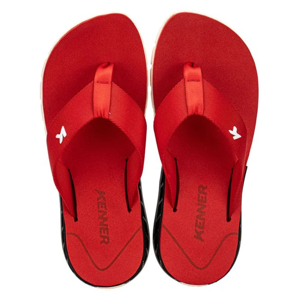 Chinelo Rakka Colors Kenner DJJ VERMELHO 38