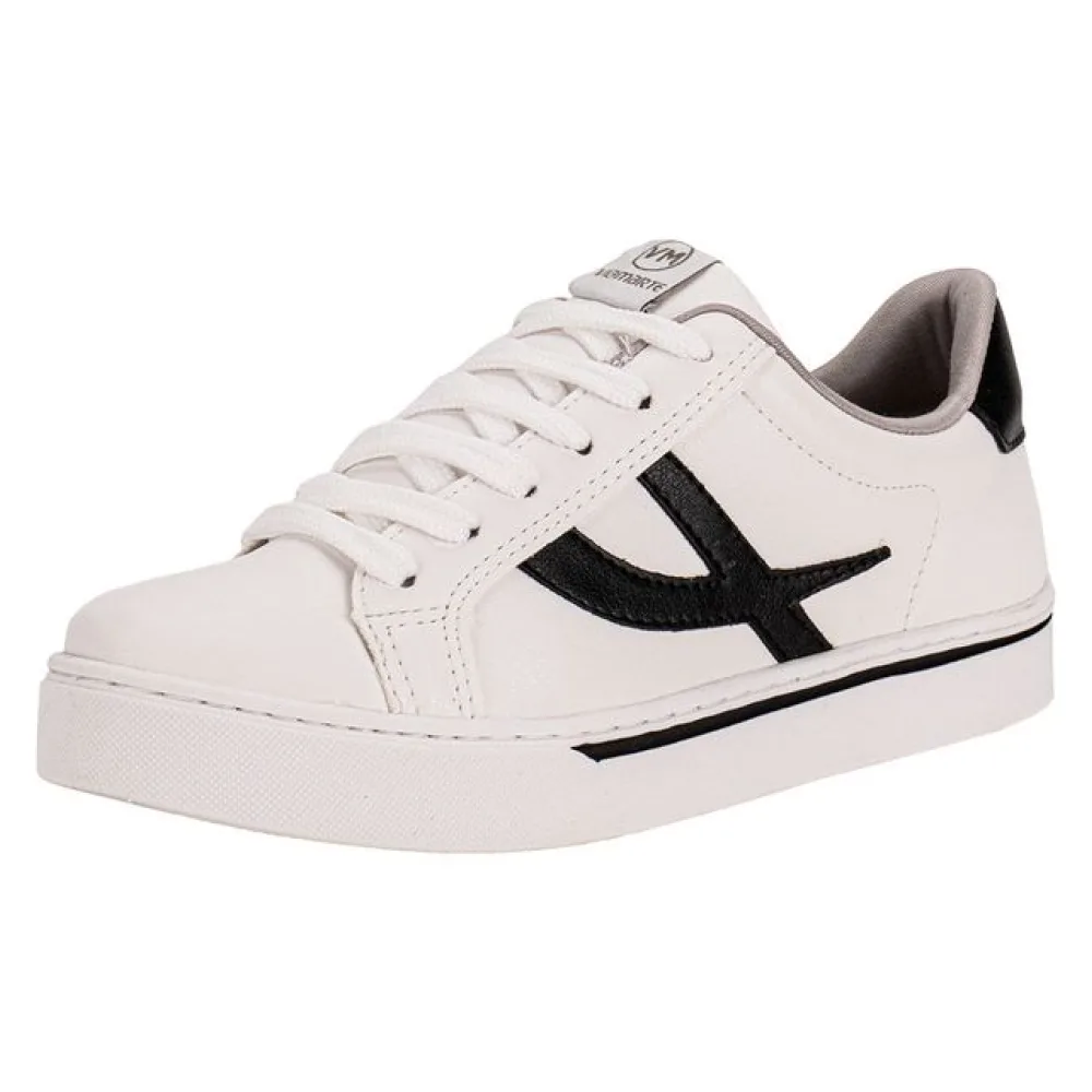Tênis Feminino Via Marte 016012 BRANCO/PRETO 36