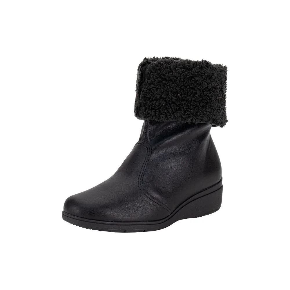 Bota Feminina Cano Médio Maxi Piccadilly 117121 PRETO 35