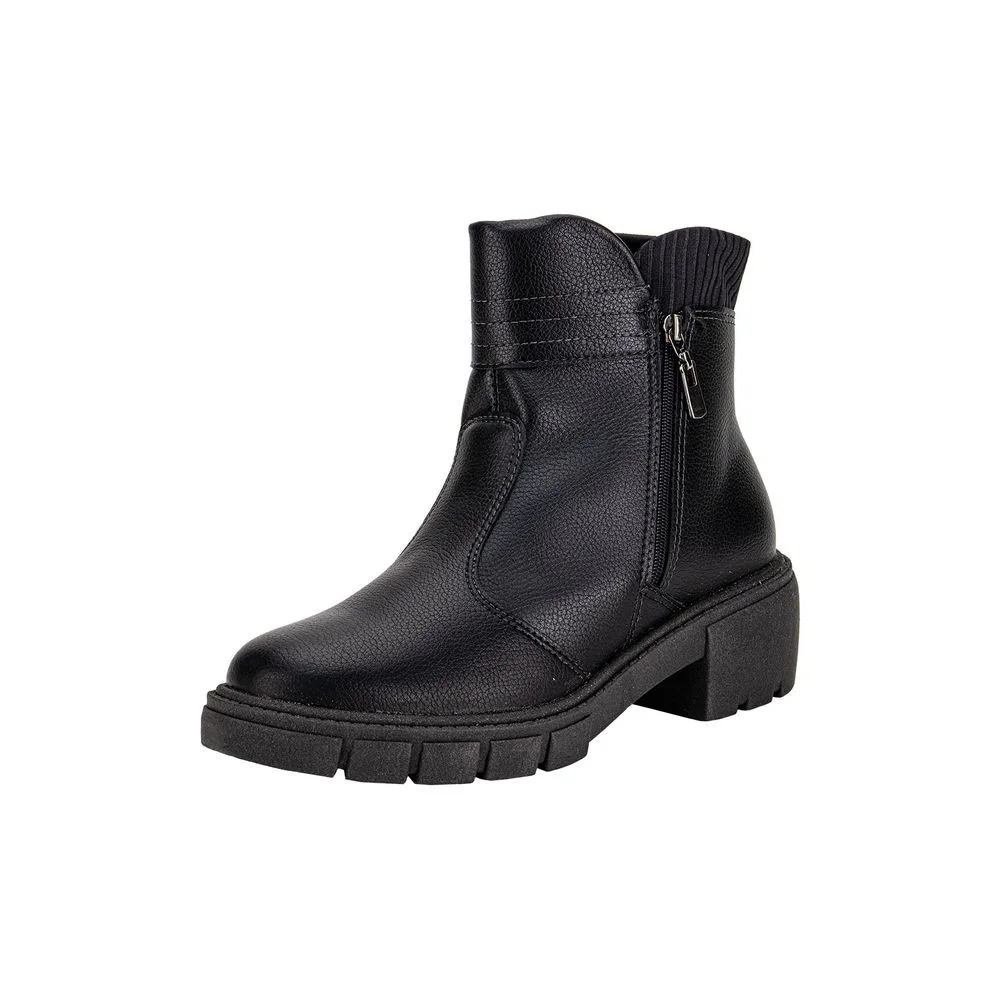 Bota Feminina Cano Baixo Beira Rio 9077211 PRETO 34