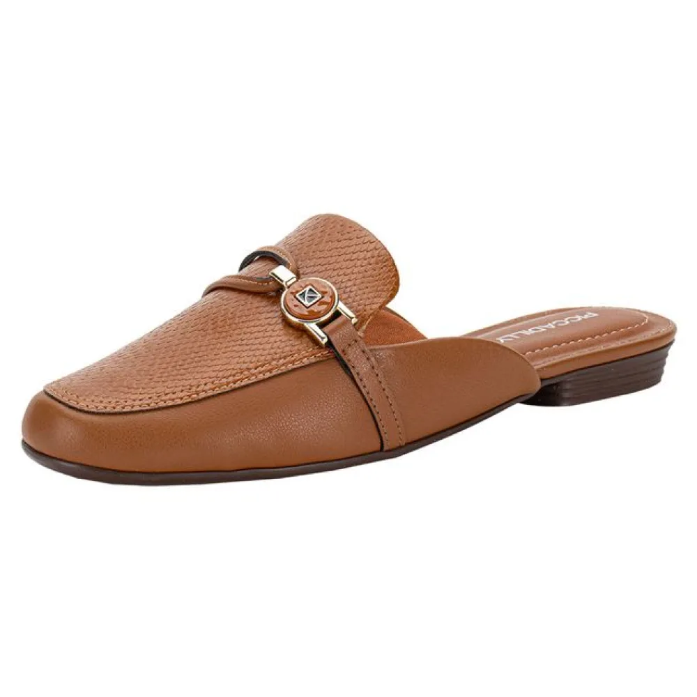 Sapato Feminino Mule Piccadilly 250264 CARAMELO 34