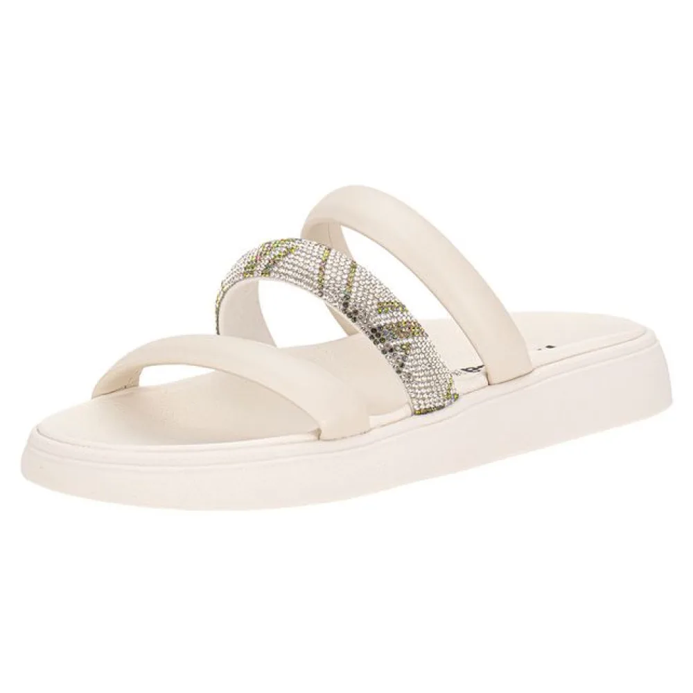 Tamanco Feminino Flat Moleca 5469146 BRANCO/OFF 34
