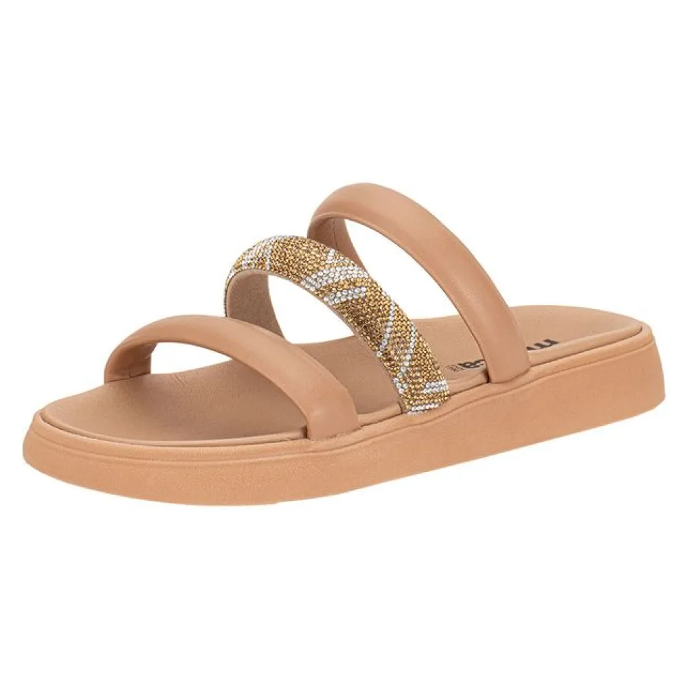 Tamanco Feminino Flat Moleca 5469146 SALMÃO 34