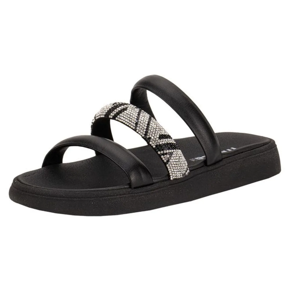 Tamanco Feminino Flat Moleca 5469146 PRETO 34