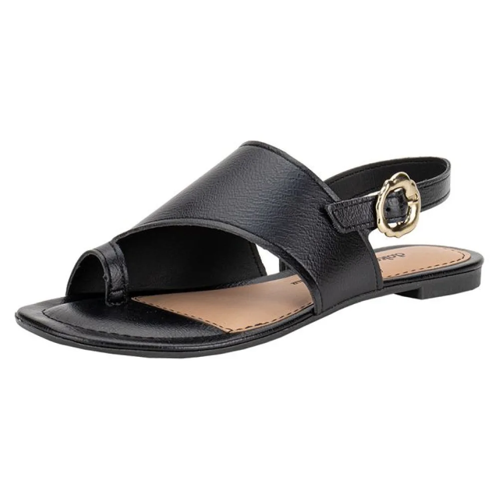 Sandália Feminina Flat Dakota Y9362 PRETO 34