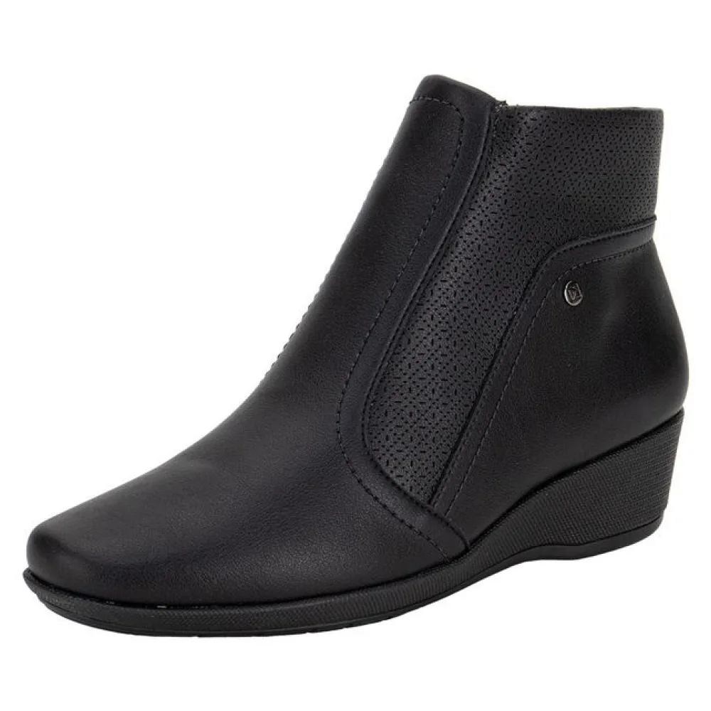 Bota Feminina Cano Baixo Piccadilly 143218 PRETO 35