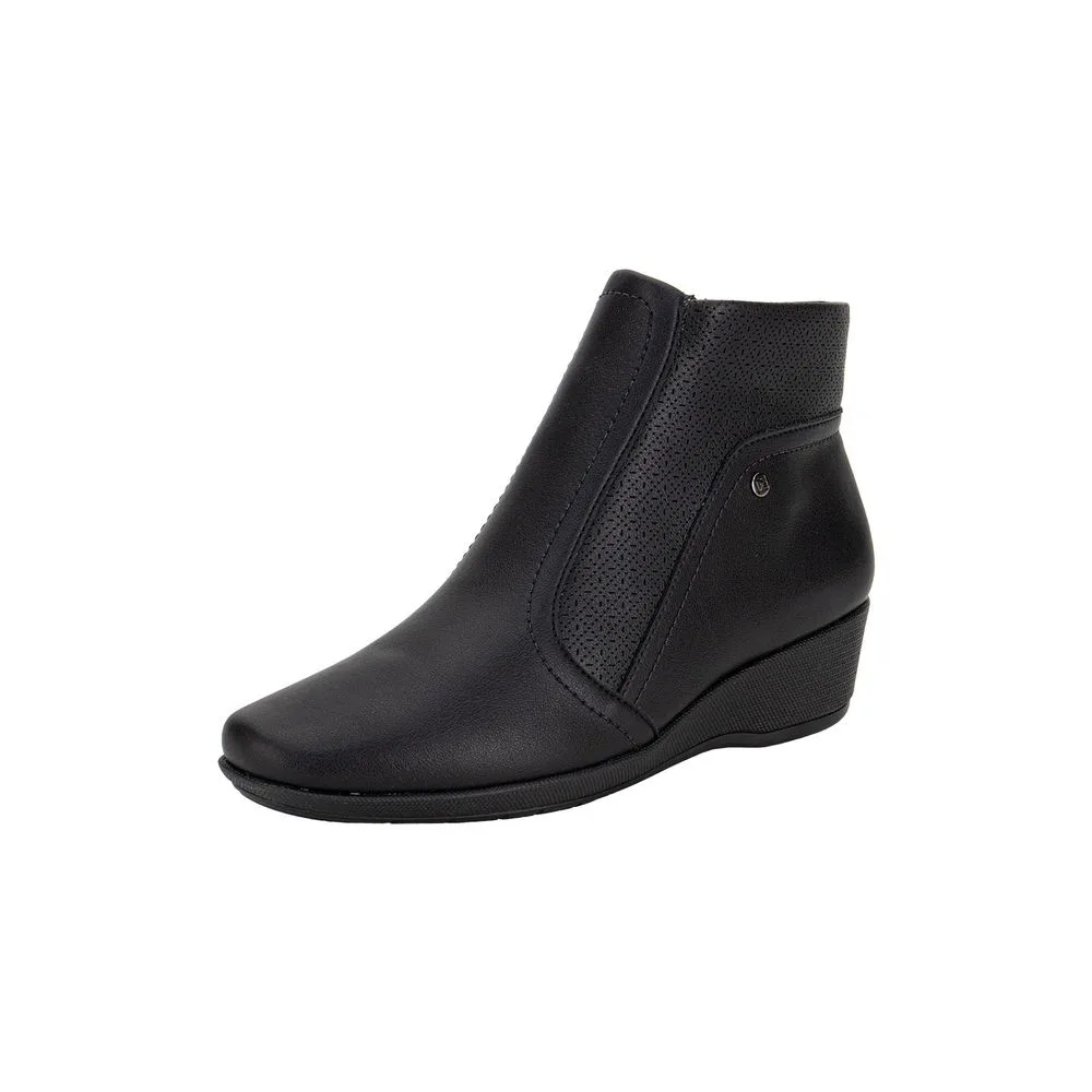 Bota Feminina Cano Baixo Piccadilly 143218 PRETO 35