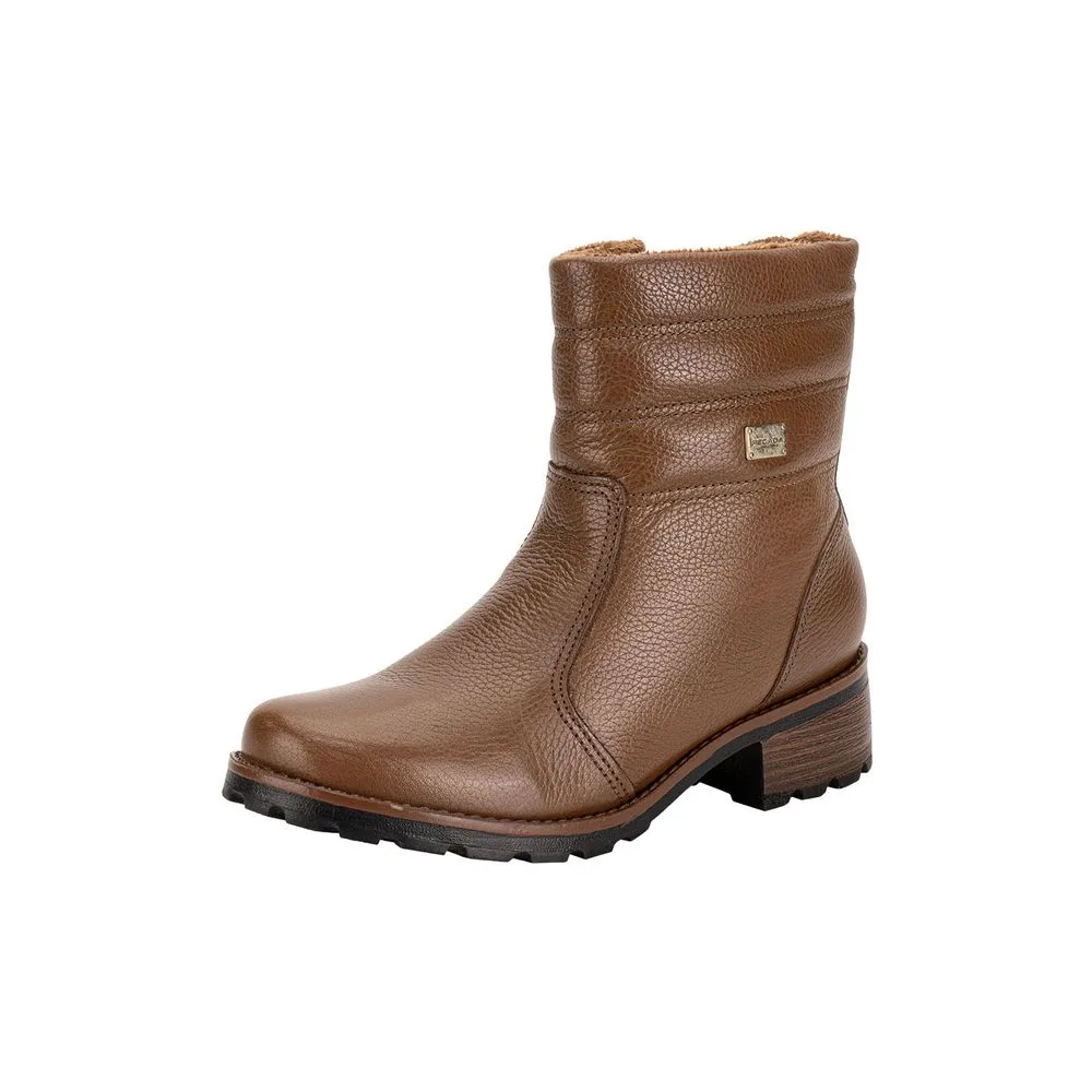 Bota Feminina Cano Baixo Pegada 281417 CHOCOLATE 34
