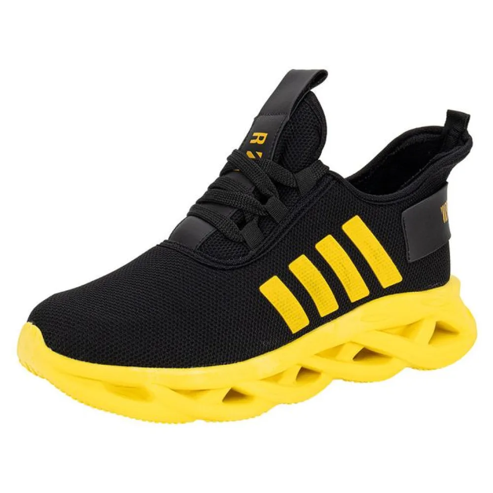 Tênis Masculino Republic 4947 PRETO/AMARELO 37