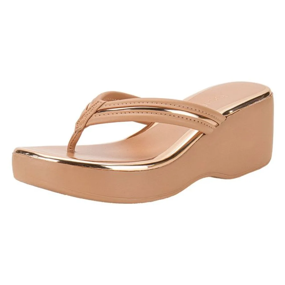 Tamanco Feminino Salto Médio Beira Rio - 8455305 BRONZE 36