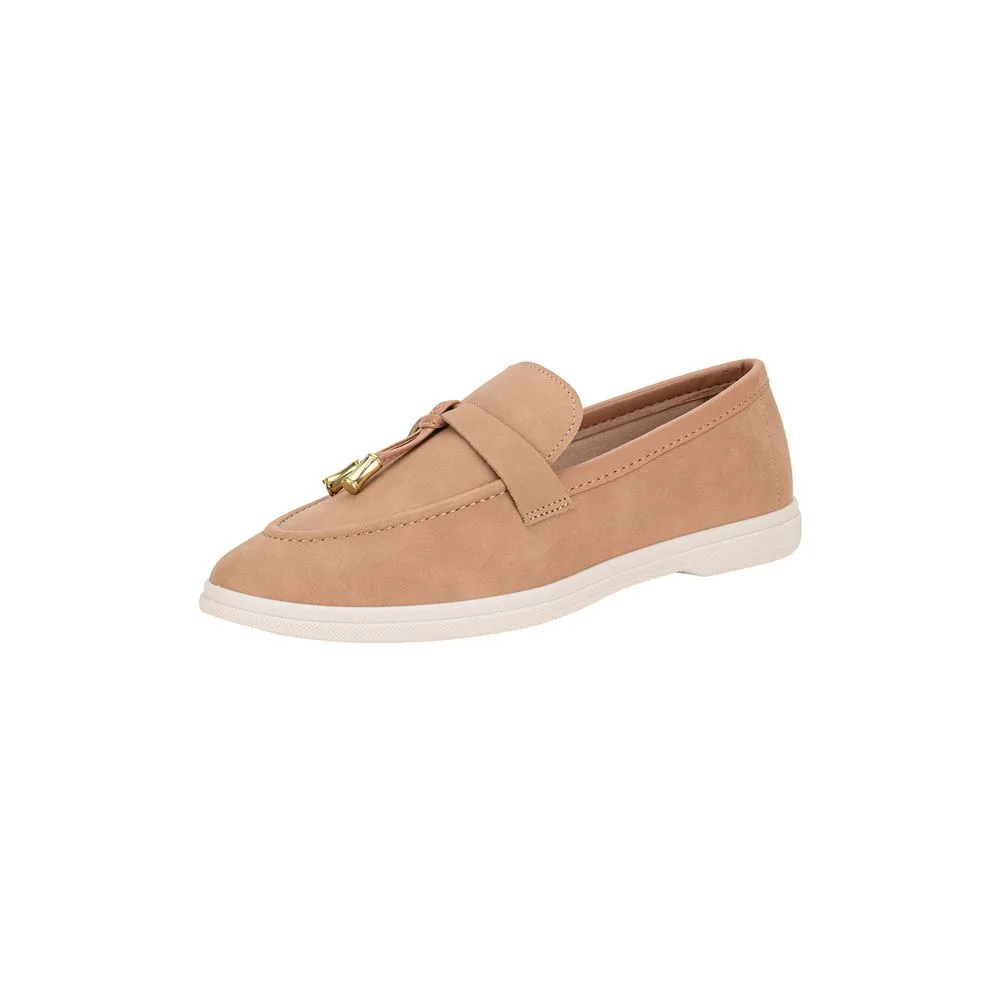 Mocassim Feminino Moleca 5819102 SALMÃO 34