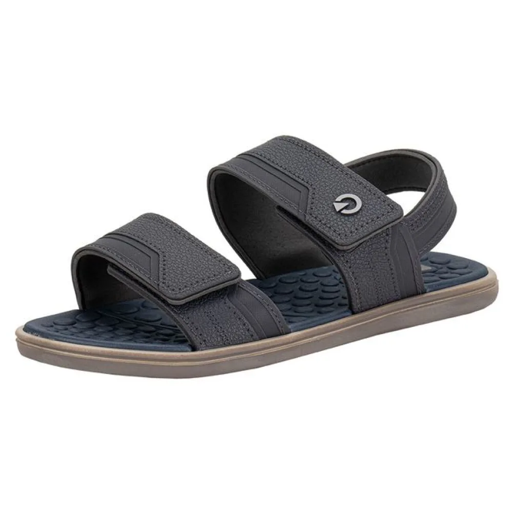 Sandália Masculina Vêneto II Cartago 12481 CINZA 43/44