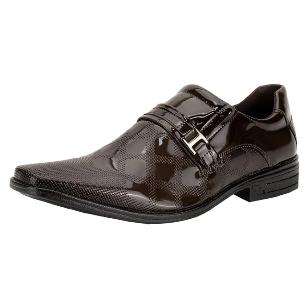 Sapato Masculino Social Bkarellus TR97 CAFÉ 38